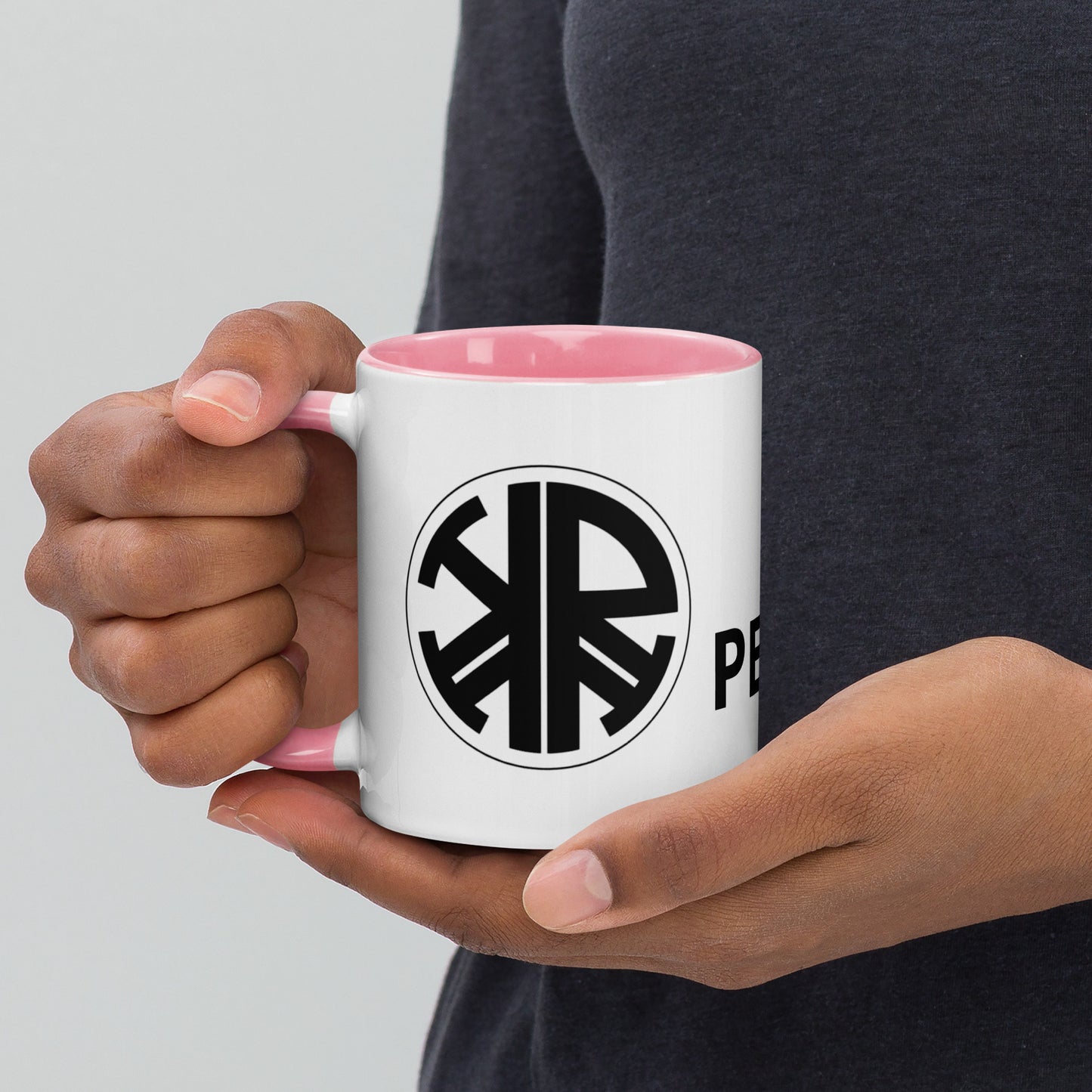 Hello Peasants ™ Mug with Colorful Personality by @radakatz