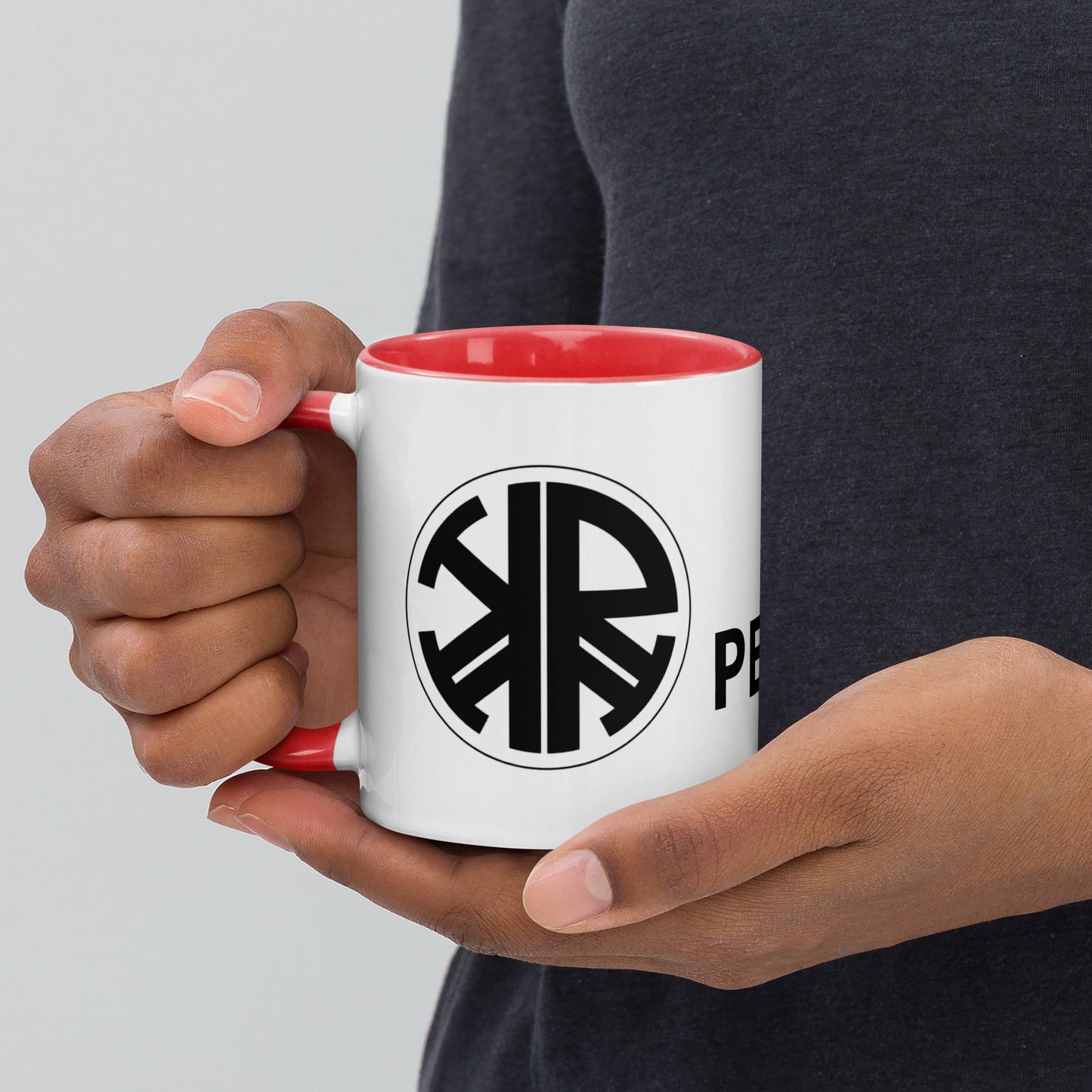 Hello Peasants ™ Mug with Colorful Personality by @radakatz